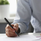 Pluma Estilográfica Parker Im Achromatic  Sistema De Carga Por Cartucho Negro 1 Pieza(S)