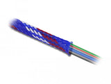 Delock Funda Trenzada Expandible 2 Mx 19 Mm Azul-Rojo-Blanco