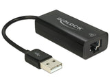 Delock Adaptador Usb 2.0 > 10/100 Ethernet Lan Rj45