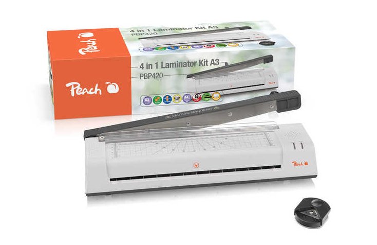 EAN 7640460543636 - Peach 511057 laminador Plastificadora en frío/caliente 250 mm/min Blanco imagen 1