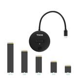 Docking Station Para Ssd M2 Sata Nvme Tooq Tqds-100b