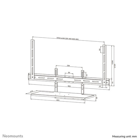 EAN 8717371449407 - Neomounts AV40-500BL accesorio para soporte de televisor imagen 19