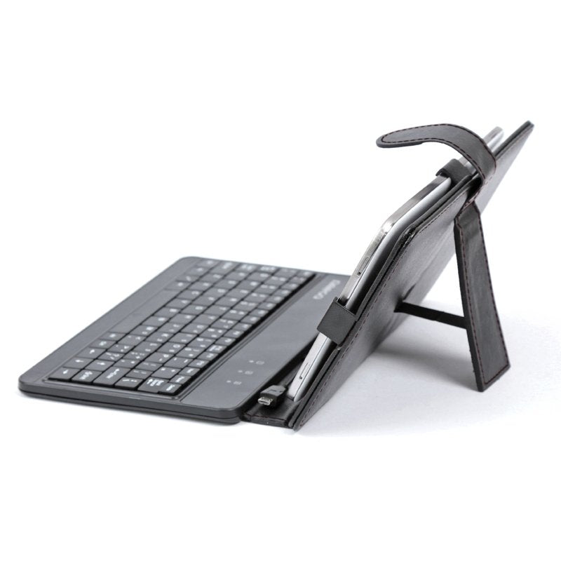 Omega Funda Tablet 7"-7,85" Con Teclado Español + Soporte Microusb Negro Oct7kbses
