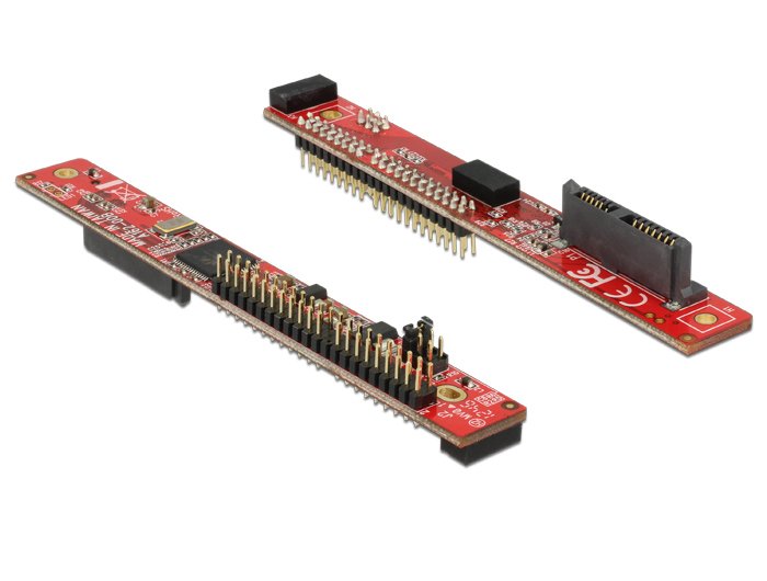 Delock 62687 Convertidor Slim Sata De 13 Contactos Macho > Ide 44 Contactos Macho