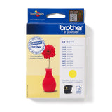 Brother Lc121y  Amarillo  Original  BlaSter  Cartucho De Tinta