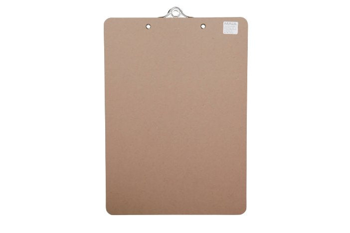 Maul A4 Klemmbrett Maulclassic Hartfaser Klemmer Kurze Seite