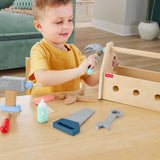 EAN 0194735246076 - Fisher-Price Wooden Tool Box Set imagen 2