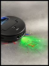Dyson Spot+Scrub Ai, Beutellos, Schwarz, Rund, 0,25 L, Ladend, Purification, 0.3 L