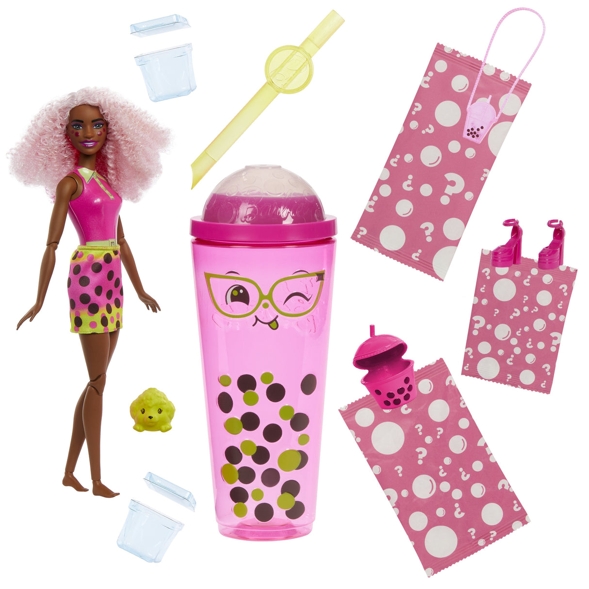Muñeca  Mattel Barbie Pop! Reveal Bubble Tea Series - Berry Bliss Htj20