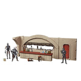 Set Nevarro Cantina + Figura Imperial Death Trooper Mandalorian Star Wars