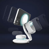 Qi2 3-In-1 Magnetic Foldable Char