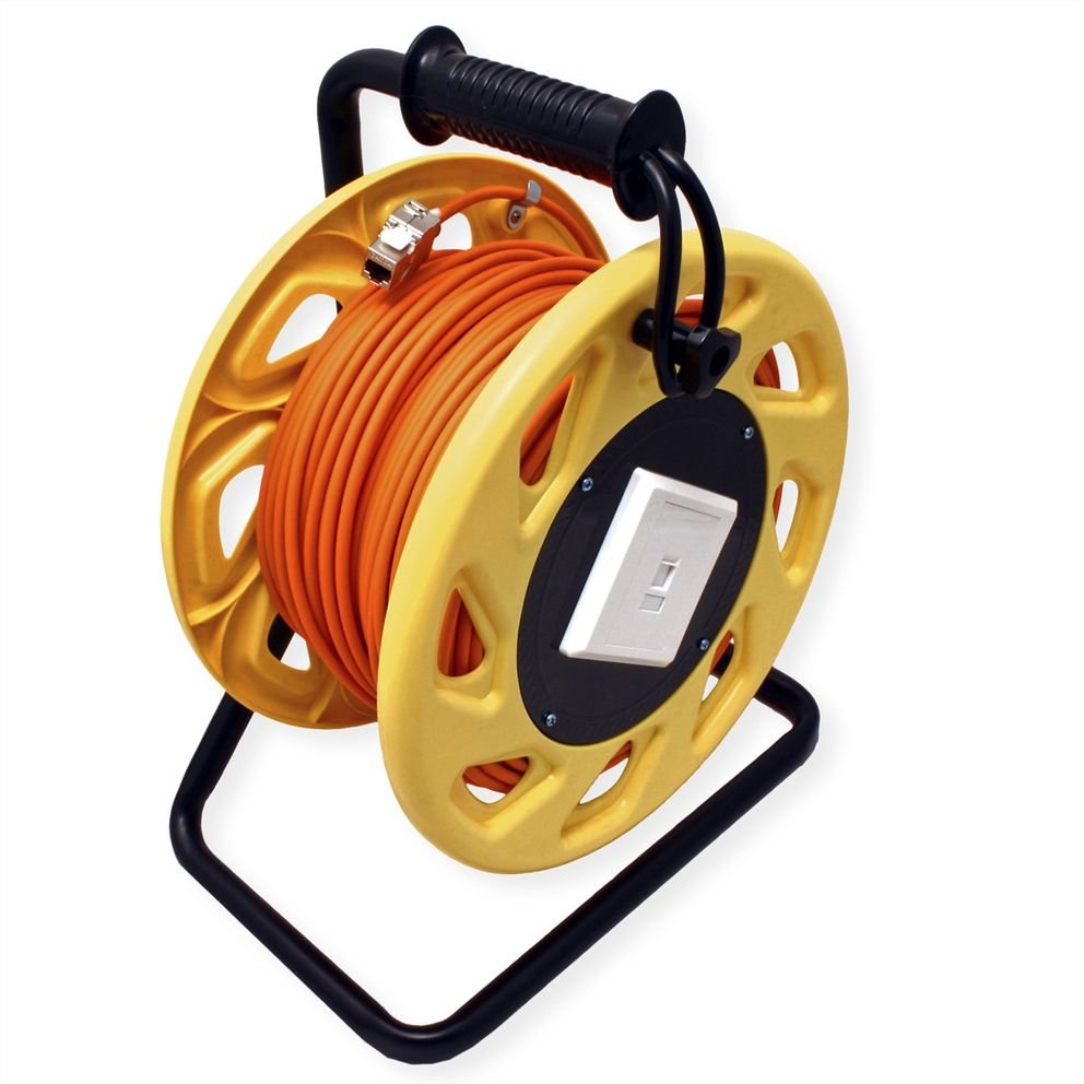 Cable Drum S/Ftp Cat.6a/Class  Ea, Rj45 M/F, 60m