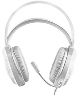 Auriculares Gaming Con Micrófono Mars Gaming Mh124w Jack 3.5 Blancos
