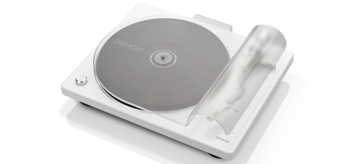 Denon Dp-400 White Tocadiscos De Alta Fidelidad