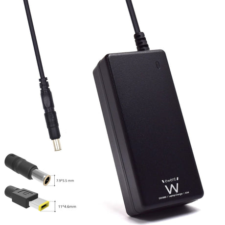 EAN 8052101431599 - Ewent EW3897 adaptador e inversor de corriente Interior 65 W Negro imagen 1
