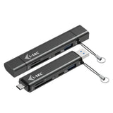 I-Tec Usb-C Usb-A Dongle Sd Tf And 2x Usb 1x Usb-A 1x Usb-C