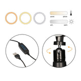 Ksix Kit Studio Live Anillo Led Con Trípode Para Smartphone
