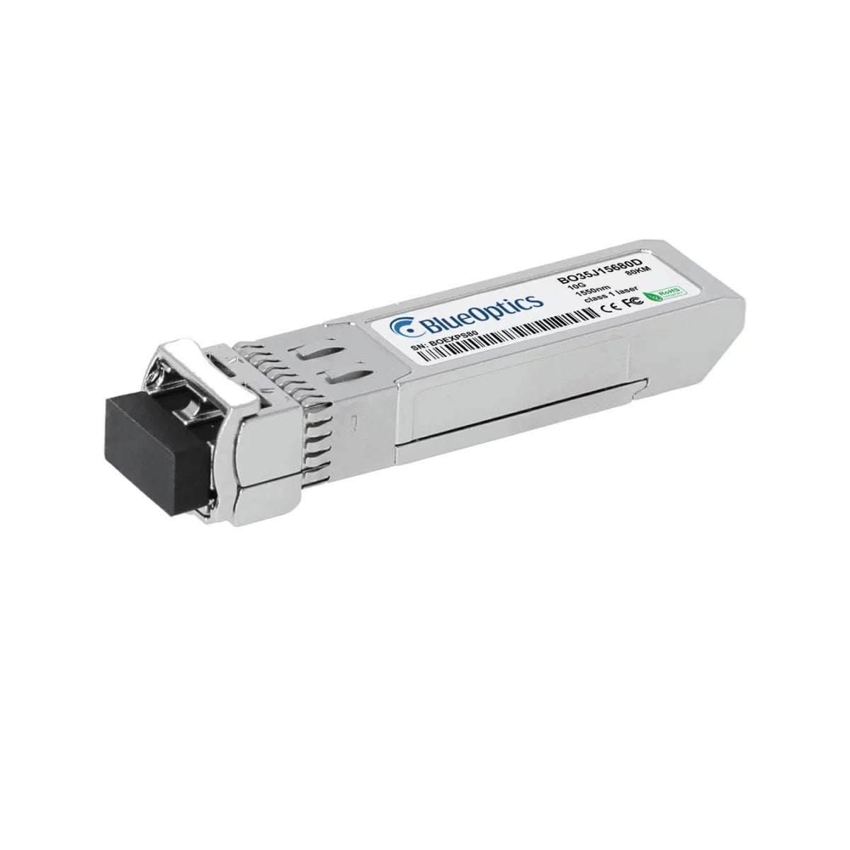 Blueoptics Cisco 10-2730-01 Blueoptics Bo35j15680d Sfp+ Transceiver, 10gbase-Zr, Singlemode Fiber, 1550nm, 80km
