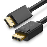 Kabel Displayport Do Displayport Ugreen Dp102, 4k, 3d, 5m (Czarny)
