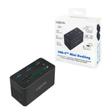 Logilink Docking Usb 3.2 (G1) Hdmi, 10 Puertos, Pd4, Negro