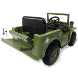 Jamara Ride-On Jeep Willys Base Army Verde 3+