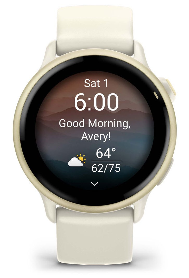 Smartwatch Garmin Vívoactive 6 Lunar Gold 42mm Gps Bluetooth  Ant+ ,Wi-Fi