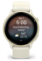 Smartwatch Garmin Vívoactive 6 Lunar Gold 42mm Gps Bluetooth  Ant+ ,Wi-Fi