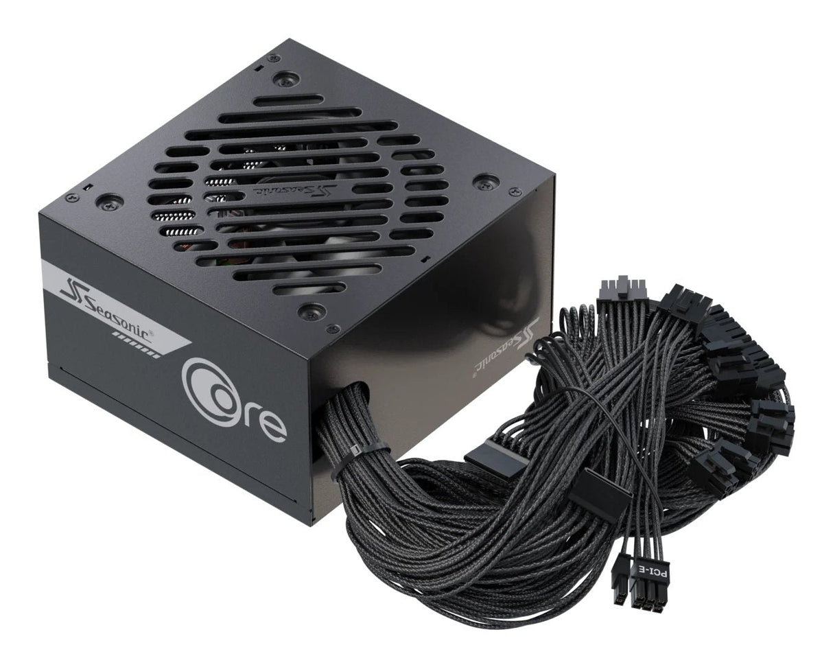 Seasonic Core Bc-850 Atx3.1 (Negro, 1x 12-Pin High Power Gpu, 3x Pcie, 850 Watt) Srp-Cbc851-A5a51jf