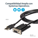 EAN 0065030846837 - StarTech.com ICUSB232FTN cable de serie Negro 1,7 m USB tipo A DB-9 imagen 8