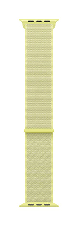 Apple Loop Para Reloj Inteligente 46mm 145 220 Mm Amarillo Neón Para Watch Hermès Series 9 Se 3 Series 10 Series 11 Series 8 Series 9 Ultra 2 Ultra 3