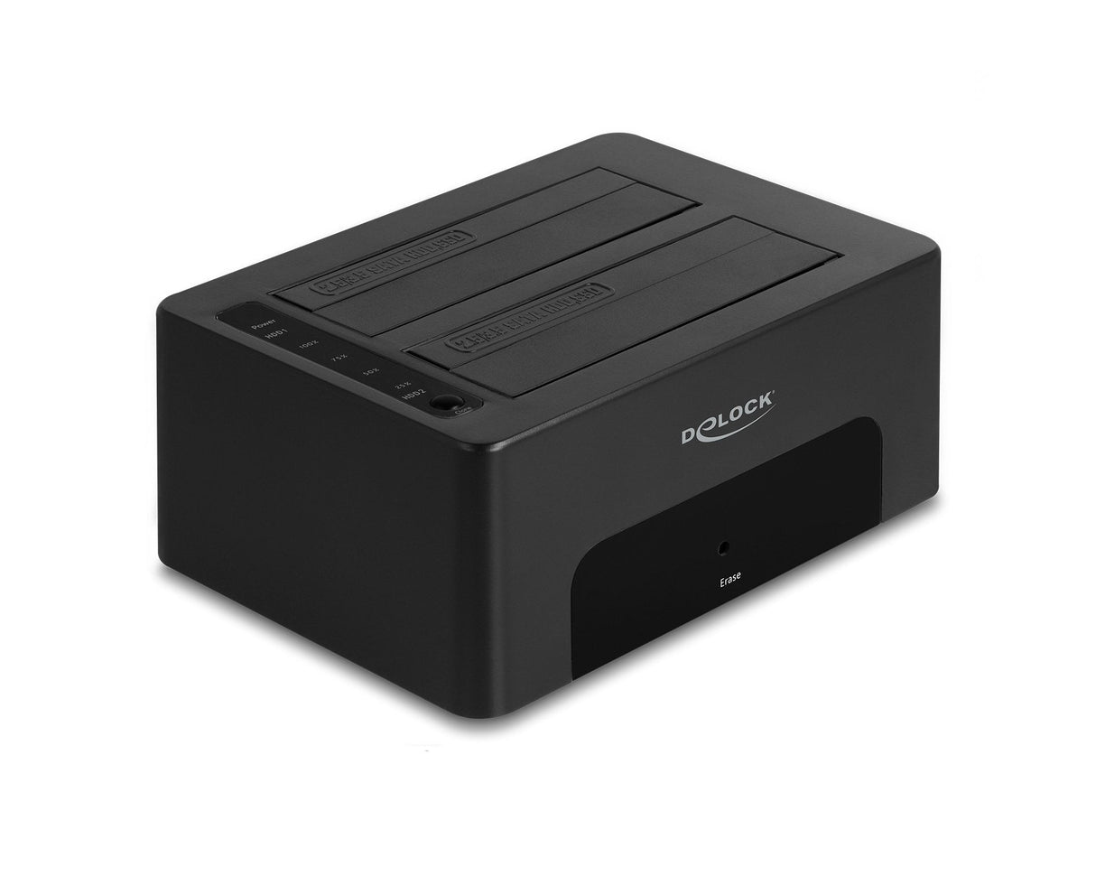 Delock 64187 Usb Dual Dockingstation Para 2 X Sata Hdd / Ssd