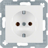 EAN 4011334277552 - Berker 47438989 toma de corriente Tipo F Blanco imagen 1