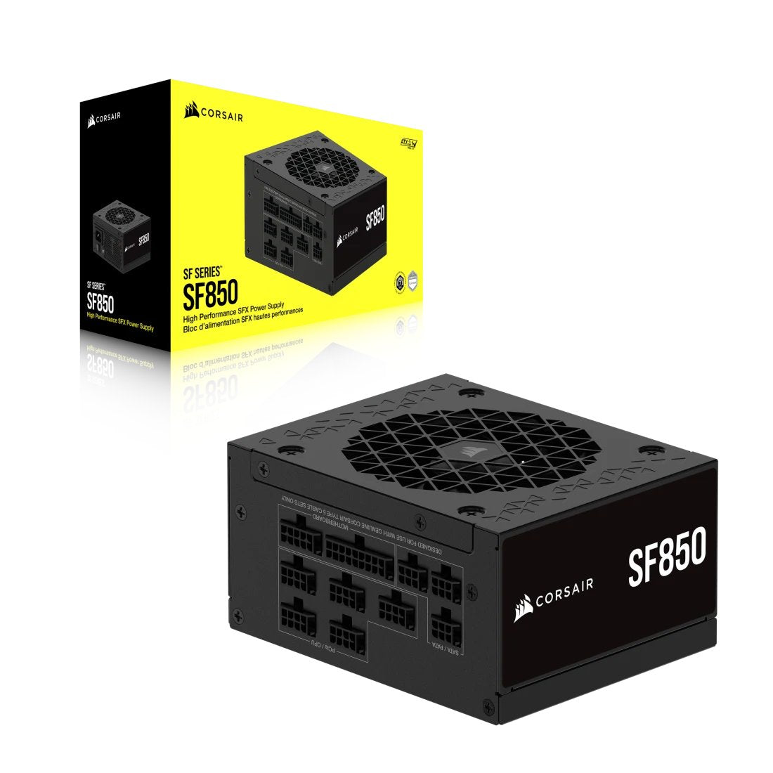 EAN 0840006663287 - Corsair SF Series CP-9020256-EU unidad de fuente de alimentación 850 W 24-pin ATX SFX Negro imagen 7