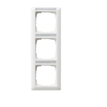 Gira 110303 Marco 3f Bsf Blanco Puro Standard 55 Senkrecht