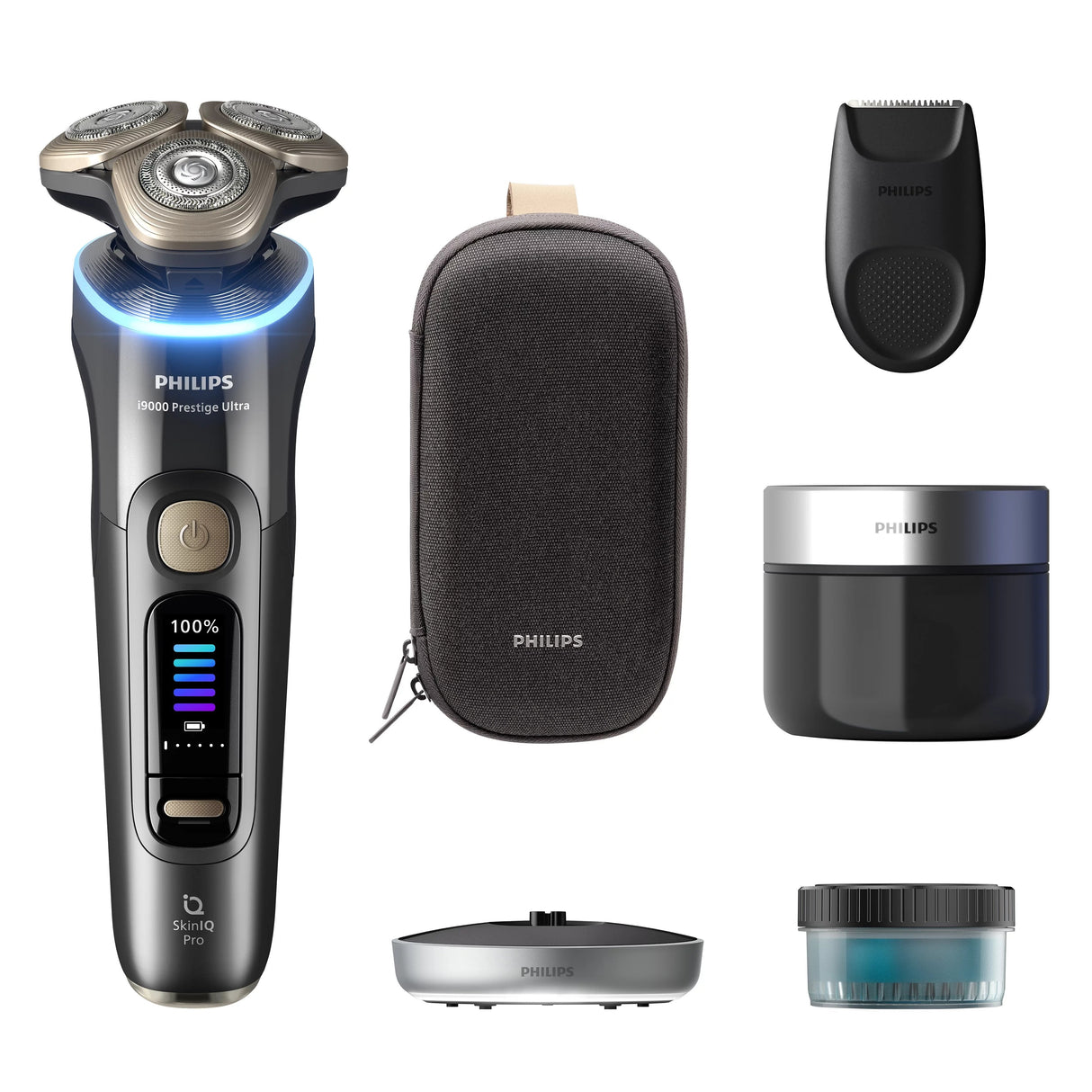 Afeitadora Eléctrica Philips I9000 Prestige Ultra Xp9402/31  En Seco/Mojado Skiniq Pro