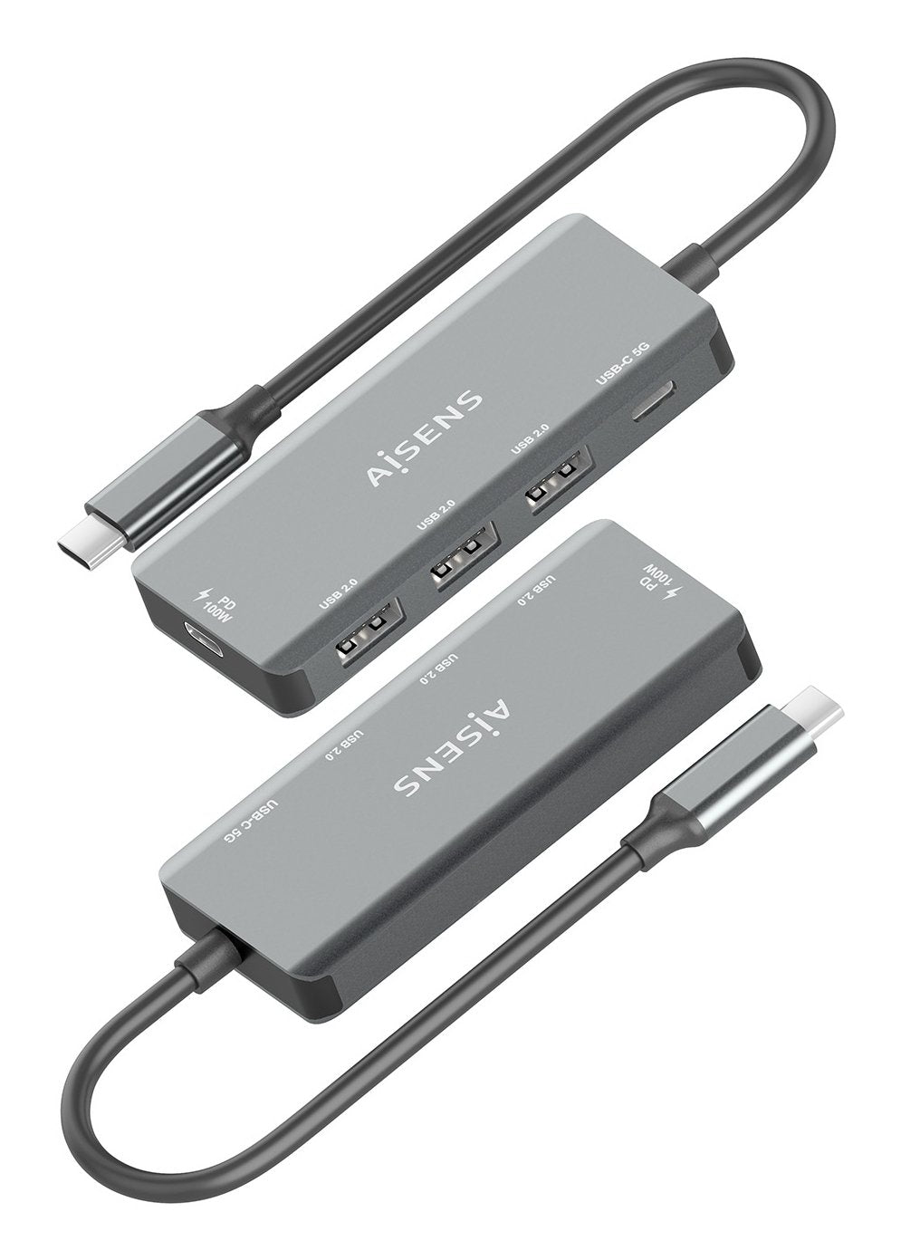 EAN 8435739903346 - AISENS A109-0945 base para portátil y replicador de puertos Alámbrico USB 3.2 Gen 1 (3.1 Gen 1) Type-C imagen 3