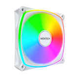 Ventilador Pc Montech Ax120 Pro 12 Cm Blanco 3 Pieza(S)