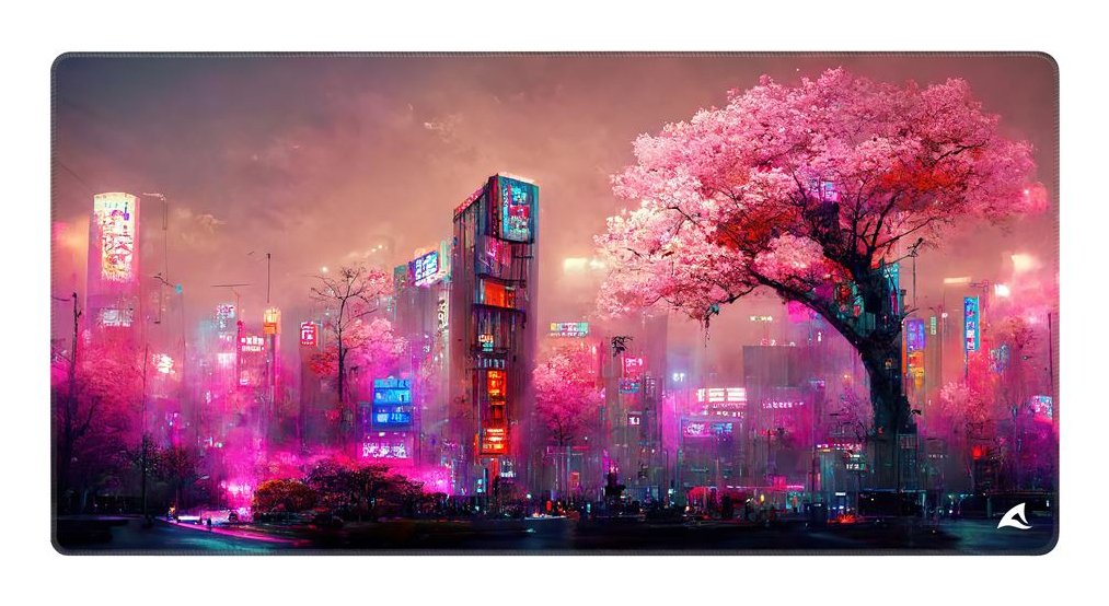 Sharkoon Skiller Sgp40 D4, Alfombrilla De Ratón Gaming Rosa Neón/Multicolor 4044951042517