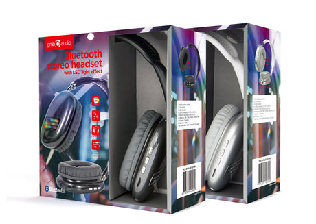 EAN 8716309123280 - Gembird BHP-LED-02-MX auricular y casco Auriculares Inalámbrico y alámbrico Diadema Llamadas/Música Bluet imagen 12