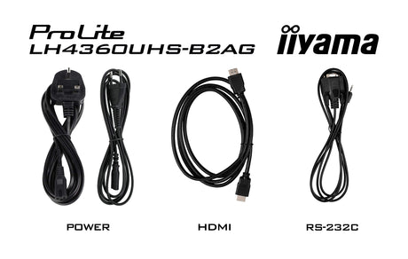 EAN 4948570124442 - iiyama LH4360UHS-B2AG pantalla de señalización Pizarra de caballete digital 108 cm (42.5") LED Wifi 500 c imagen 20