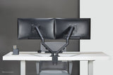 Newstar Soporte De Mesa 100x100 2-7kg 17-27 '' / Negro / Inclinable / Pivotante / Giratorio