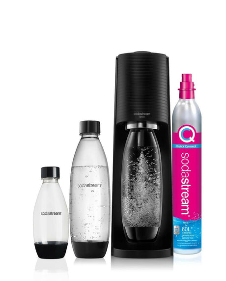 EAN 7290113769021 - SodaStream Terra Nero Value Pack Metal, Plástico, Tereftalato de polietileno (PET) Negro imagen 1