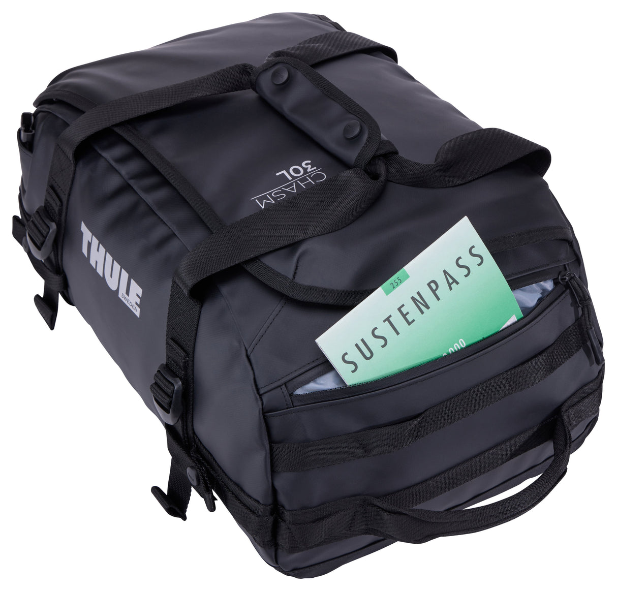 Thule Chasm Tdsd301 Black Bolsa De Lona 30 L Poliéster Negro