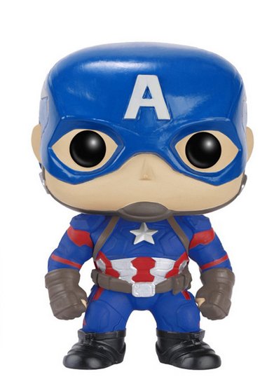 Figura Pop! Marvel Capitán América Civil War