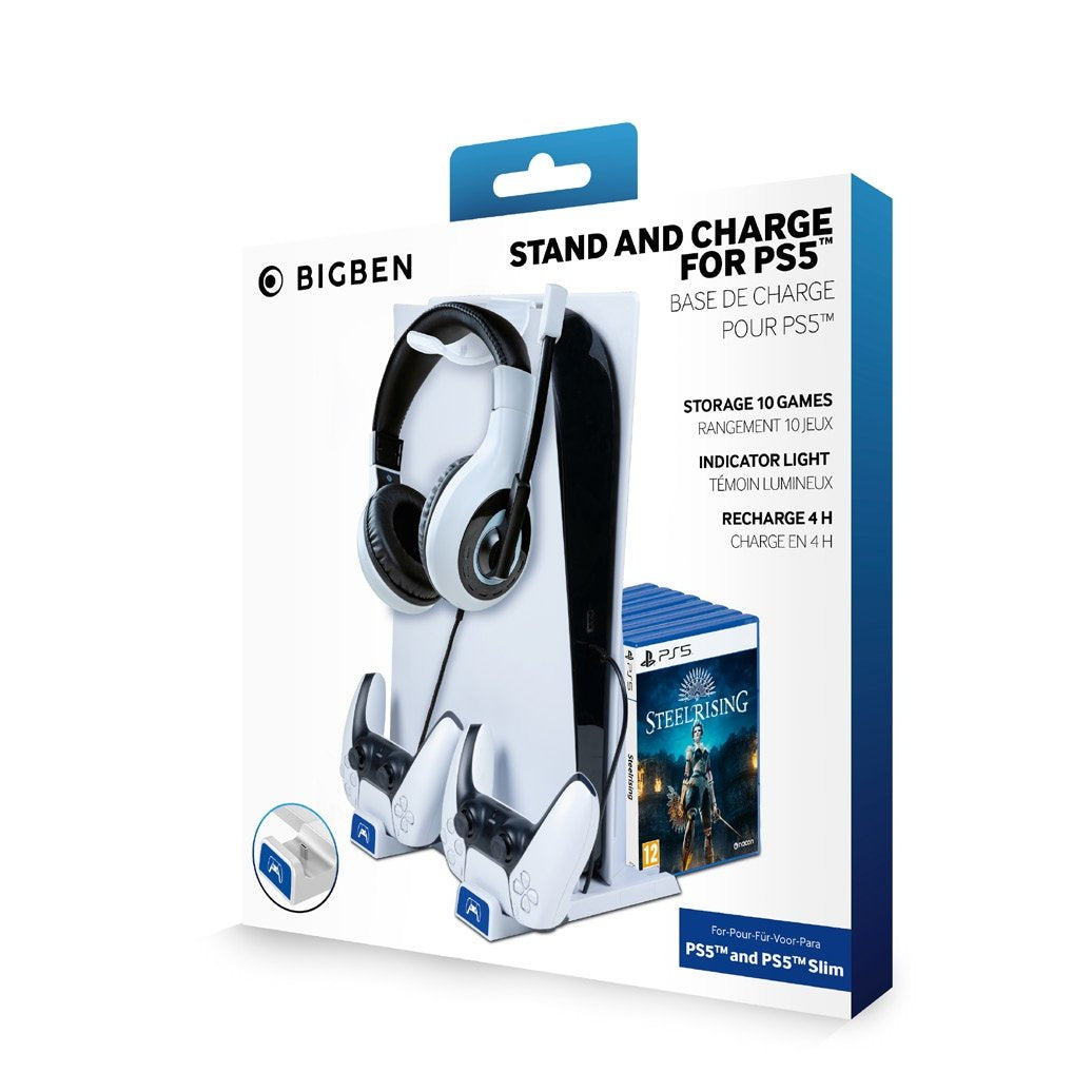 Soporte Cargador Dualsense Wrls Para Mandos Ps5