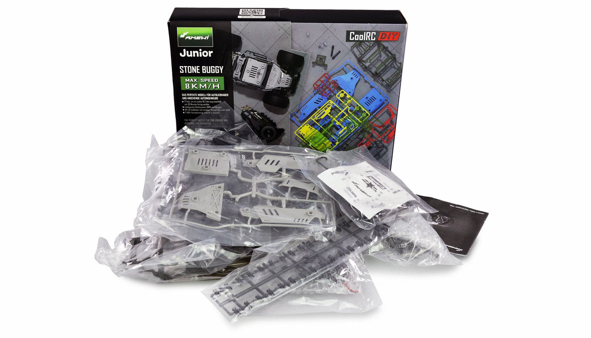 Amewi Rc Auto Mone Hggy Diy Ohne Akku 71teile Gris 8+
