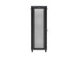 Lanberg Rack Cabinet 19 Free-Standing 47u 800x800 Flat Pack Mesh Door Lcd Black