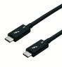 EAN 7630049634930 - ROLINE 11.02.9112 cable Thunderbolt 1 m 80 Gbit/s Negro imagen 1