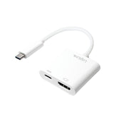 Logilink Conversor Usb 3.1 Tipo C A Hdmi Con Puerto De Carga Ua0257