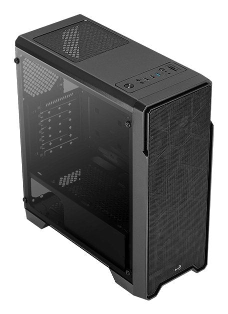 Caja Pc Aerocool Midi Ore Saturn Frgb Black Microatx/Atx/Miniitx  Frgb-G-Bk-V1 3xf